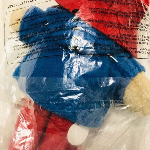 Paddington bear with hat, jacket, and rubber red boots Factory sealed.   A307 - Picture 5 of 5